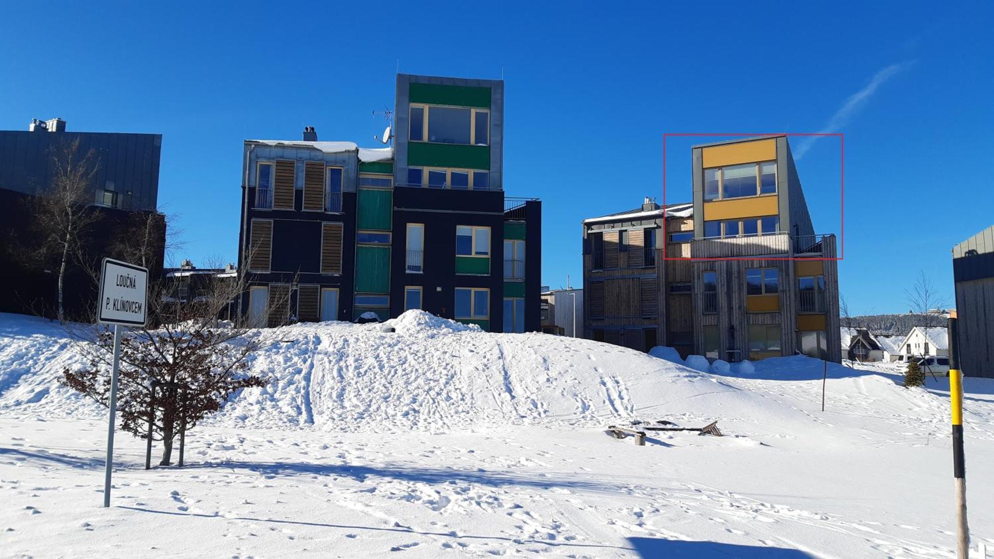 Mezonetovy Apartman Se Dvema Balkony A Vyhledem Loučná pod Klínovcem 외부 사진