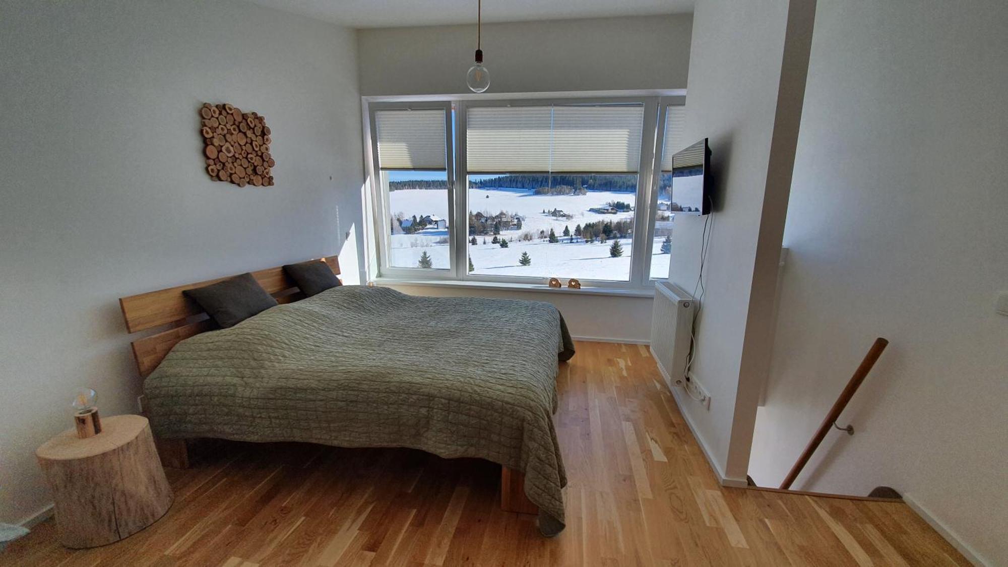 Mezonetovy Apartman Se Dvema Balkony A Vyhledem Loučná pod Klínovcem 외부 사진
